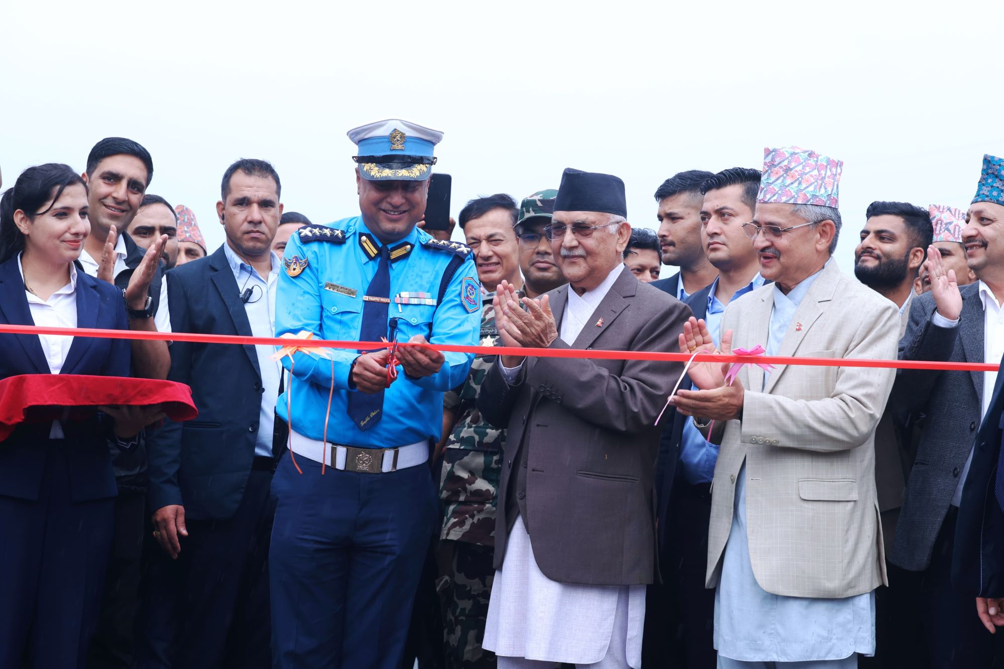ललितपुरको ग्वार्कोस्थित फ्लाइओभरको उद्घाटन