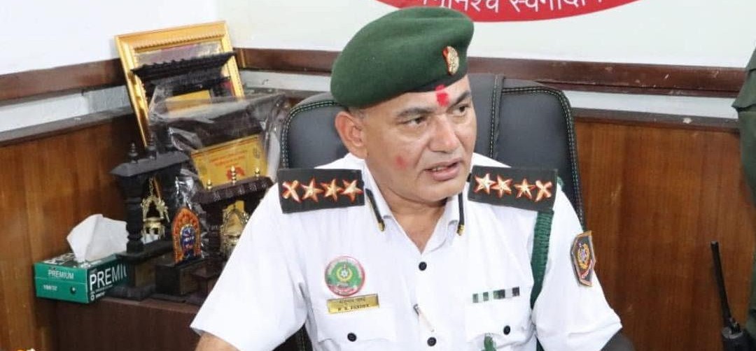 काठमाडौं महानगर प्रहरी प्रमुख राजु पाण्डेले दिए राजीनामा, चुनाव लड्ने तयारी