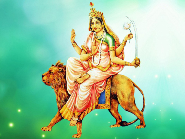 आज नवरात्रको छैटौँ दिनः कात्यायनी देवीको पूजा आराधना गरिँदै